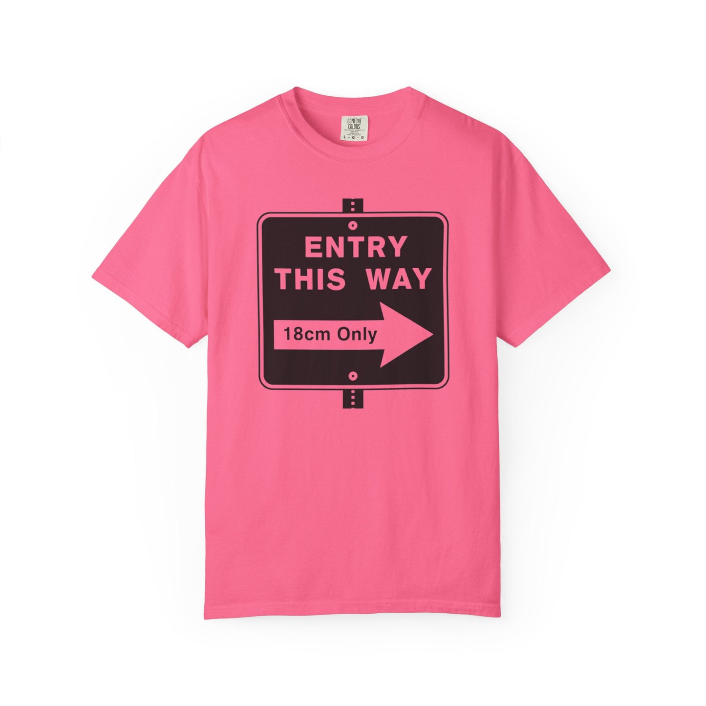 Entry™ Tee | LGBTQ+ Pridewear | Soft-Touch CottonGarment-Dyed T-shirt - Grindr Slang Entry