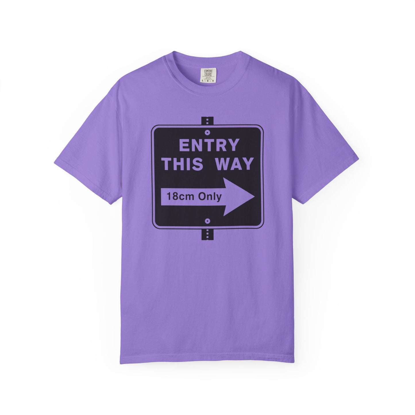 Entry™ Tee | LGBTQ+ Pridewear | Soft-Touch CottonGarment-Dyed T-shirt - Grindr Slang Entry