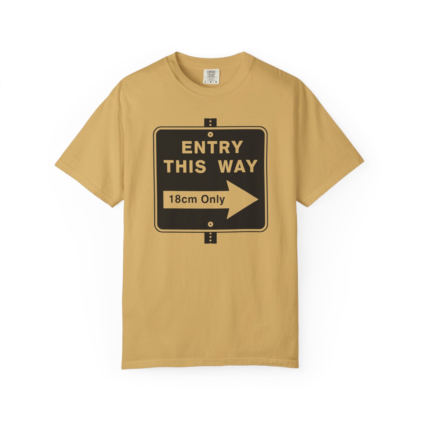 Entry™ Tee | LGBTQ+ Pridewear | Soft-Touch CottonGarment-Dyed T-shirt - Grindr Slang Entry