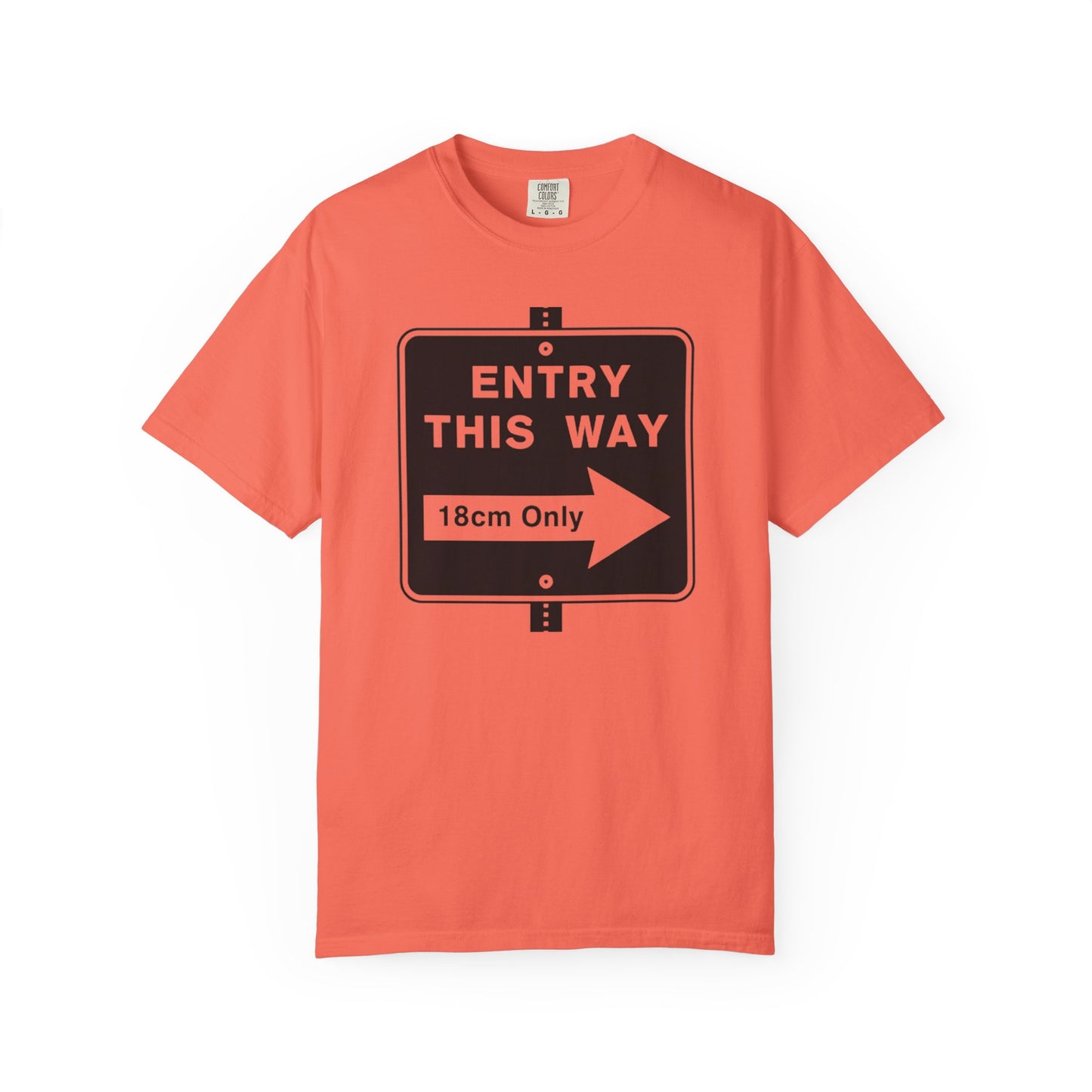 Entry™ Tee | LGBTQ+ Pridewear | Soft-Touch CottonGarment-Dyed T-shirt - Grindr Slang Entry