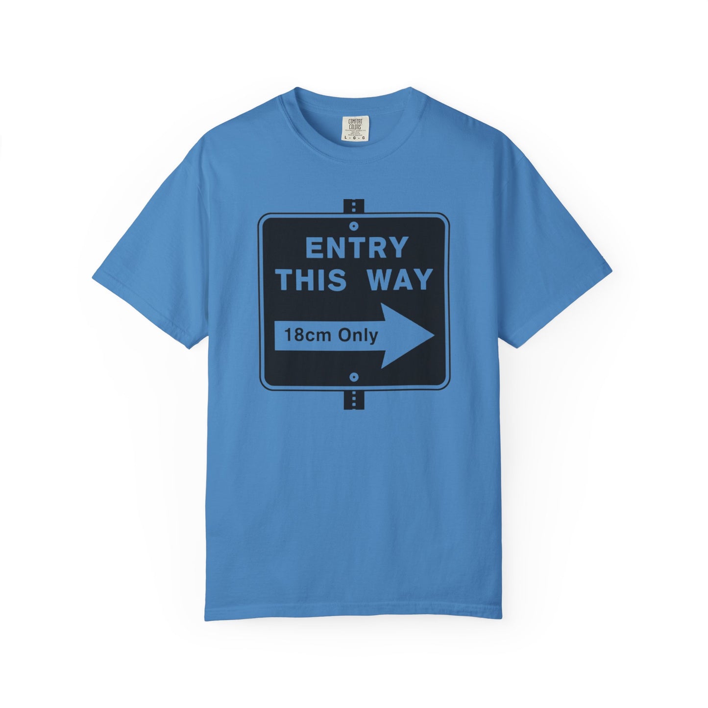 Entry™ Tee | LGBTQ+ Pridewear | Soft-Touch CottonGarment-Dyed T-shirt - Grindr Slang Entry