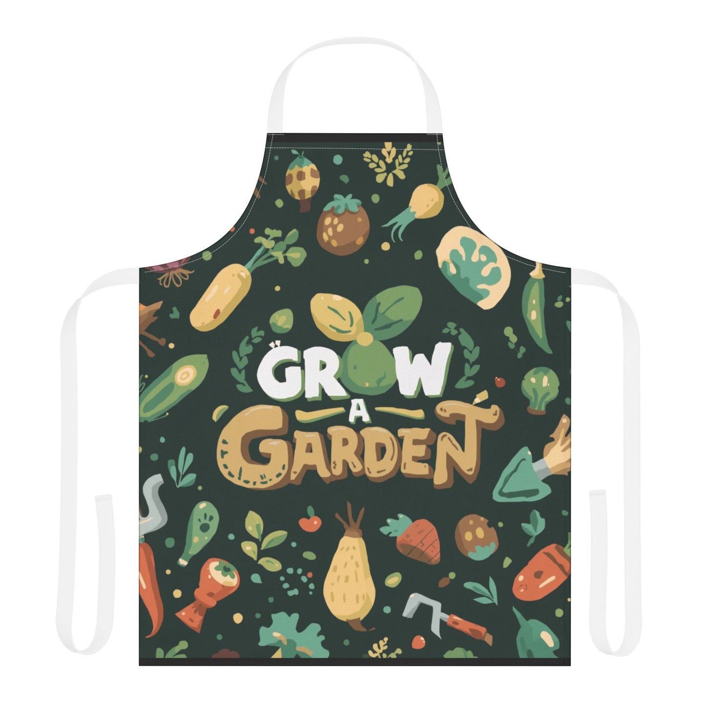 Grow a Garden Apron, Colorful Gardening Gift, Floral Cooking Apron, Green Thumb Apron, Cute Garden Apron, Perfect for Gardeners and [...]