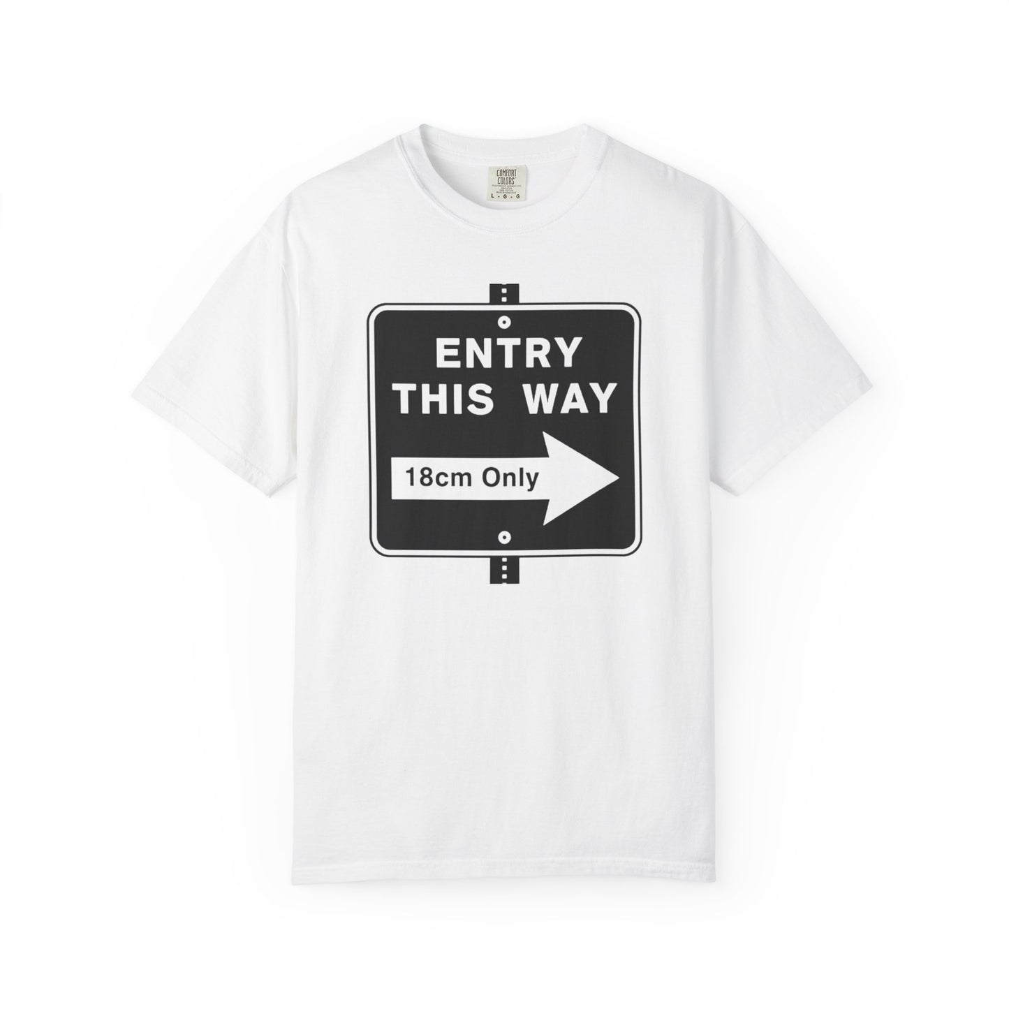 Entry™ Tee | LGBTQ+ Pridewear | Soft-Touch CottonGarment-Dyed T-shirt - Grindr Slang Entry