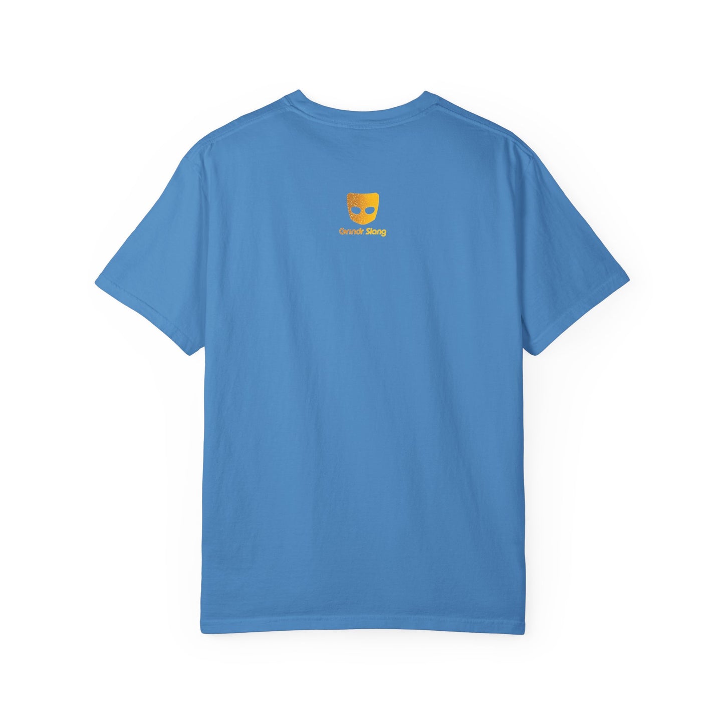 Entry™ Tee | LGBTQ+ Pridewear | Soft-Touch CottonGarment-Dyed T-shirt - Grindr Slang Entry