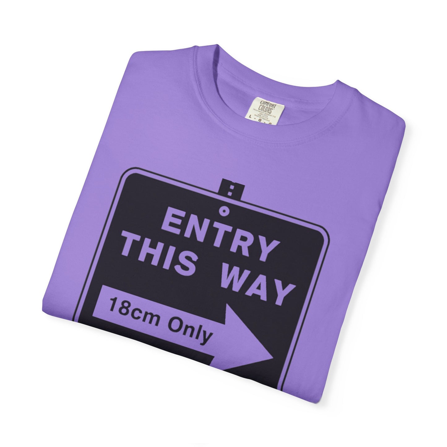 Entry™ Tee | LGBTQ+ Pridewear | Soft-Touch CottonGarment-Dyed T-shirt - Grindr Slang Entry